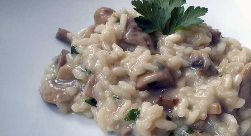 Risotto aux champignons
